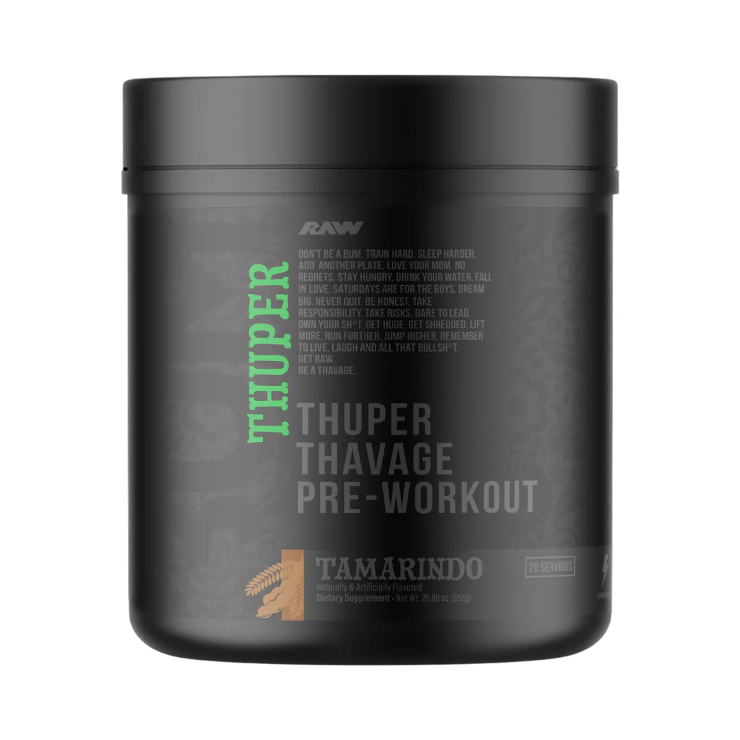 Raw - CBUM Thuper Thavage Pre-entreno 20SERV