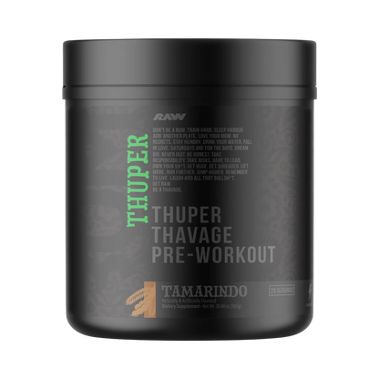 Raw - CBUM Thuper Thavage Pre-entreno 20SERV