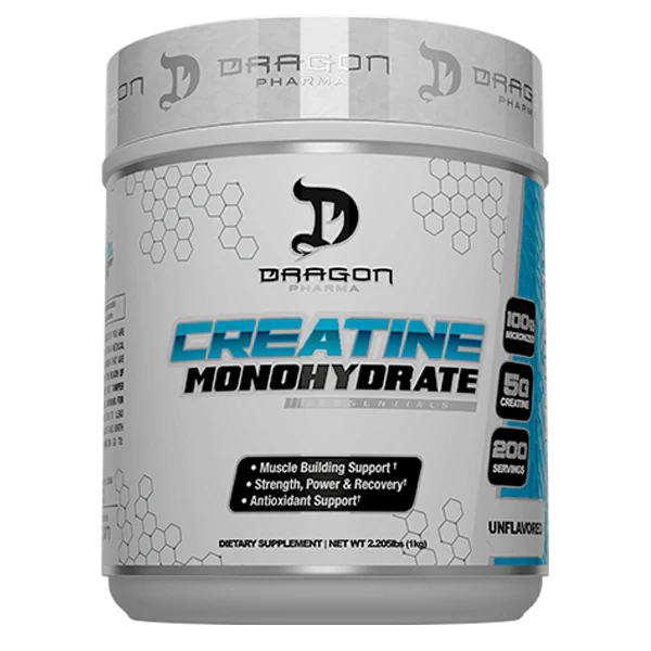 Dragon Pharma - Creatine 1 kg 200 Serv