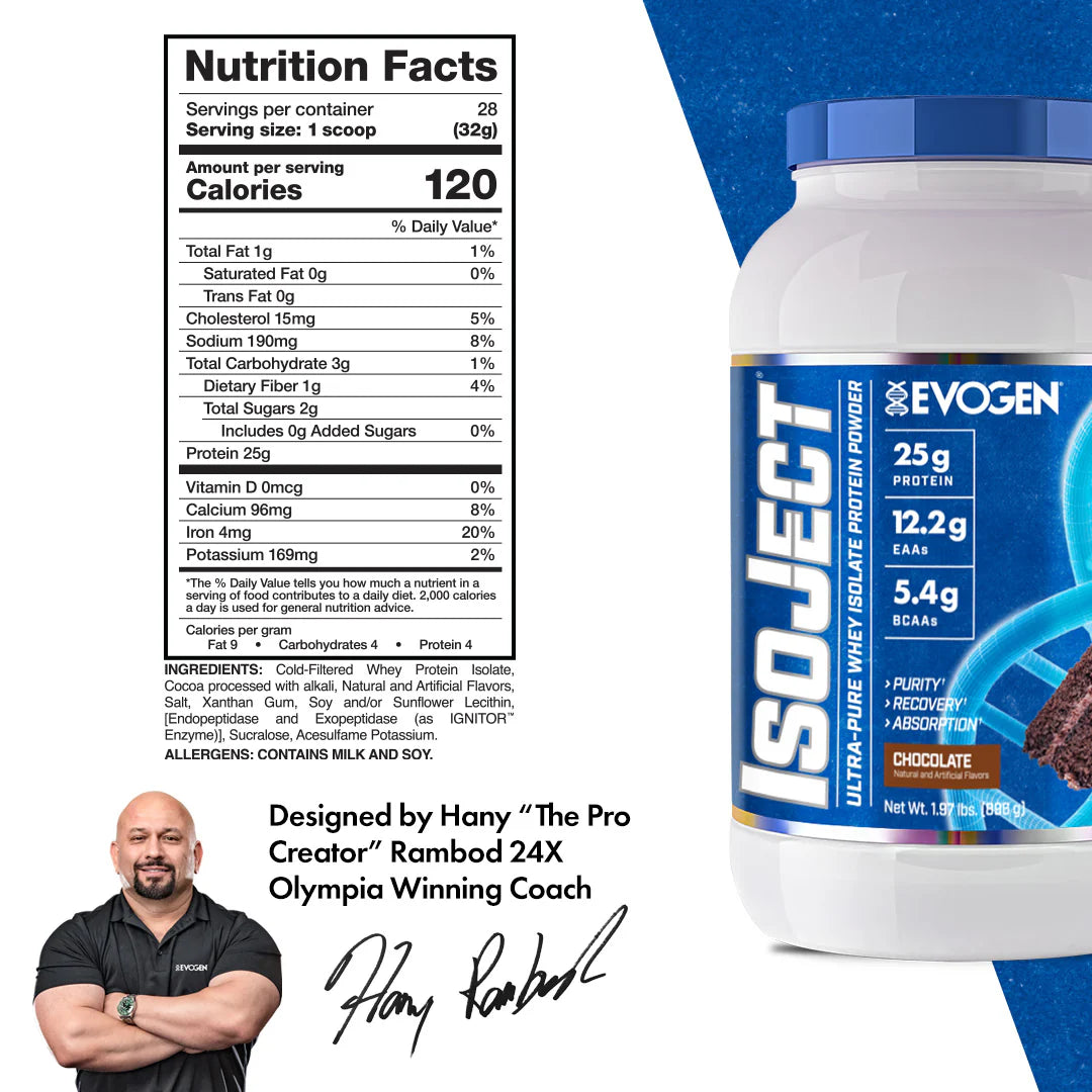 Evogen Isoject - 5 Lbs 57 Servicios