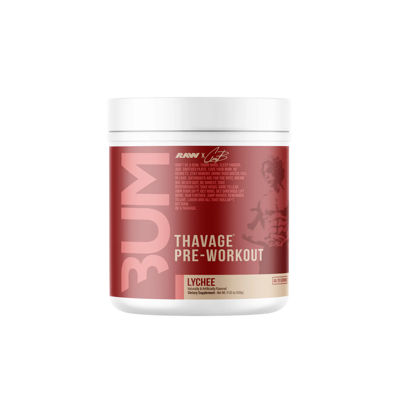 Raw - Cbum Thavage Pre-entreno 40/20