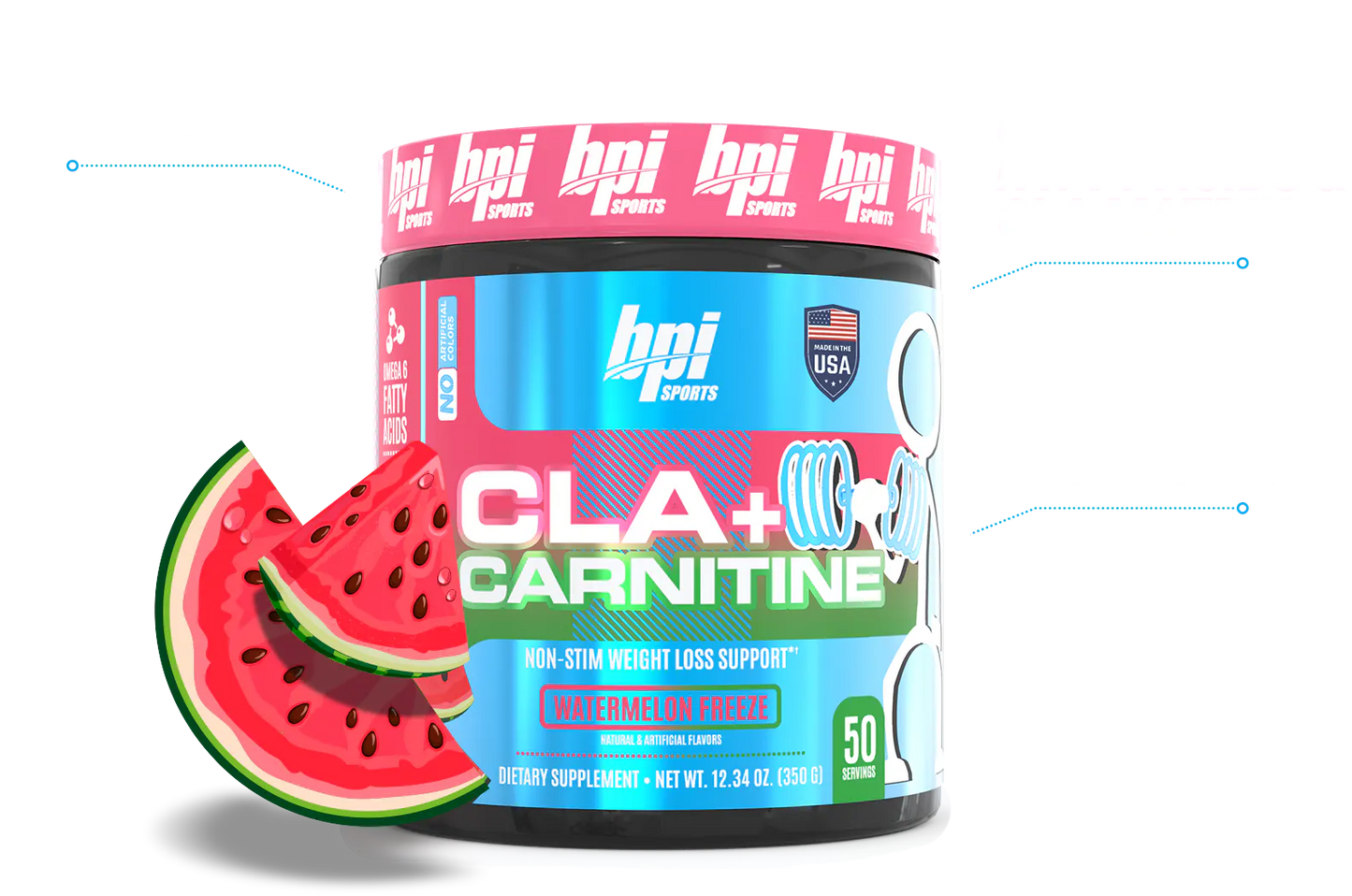 BPI Sports - Cla+Carnitine 50 Serv