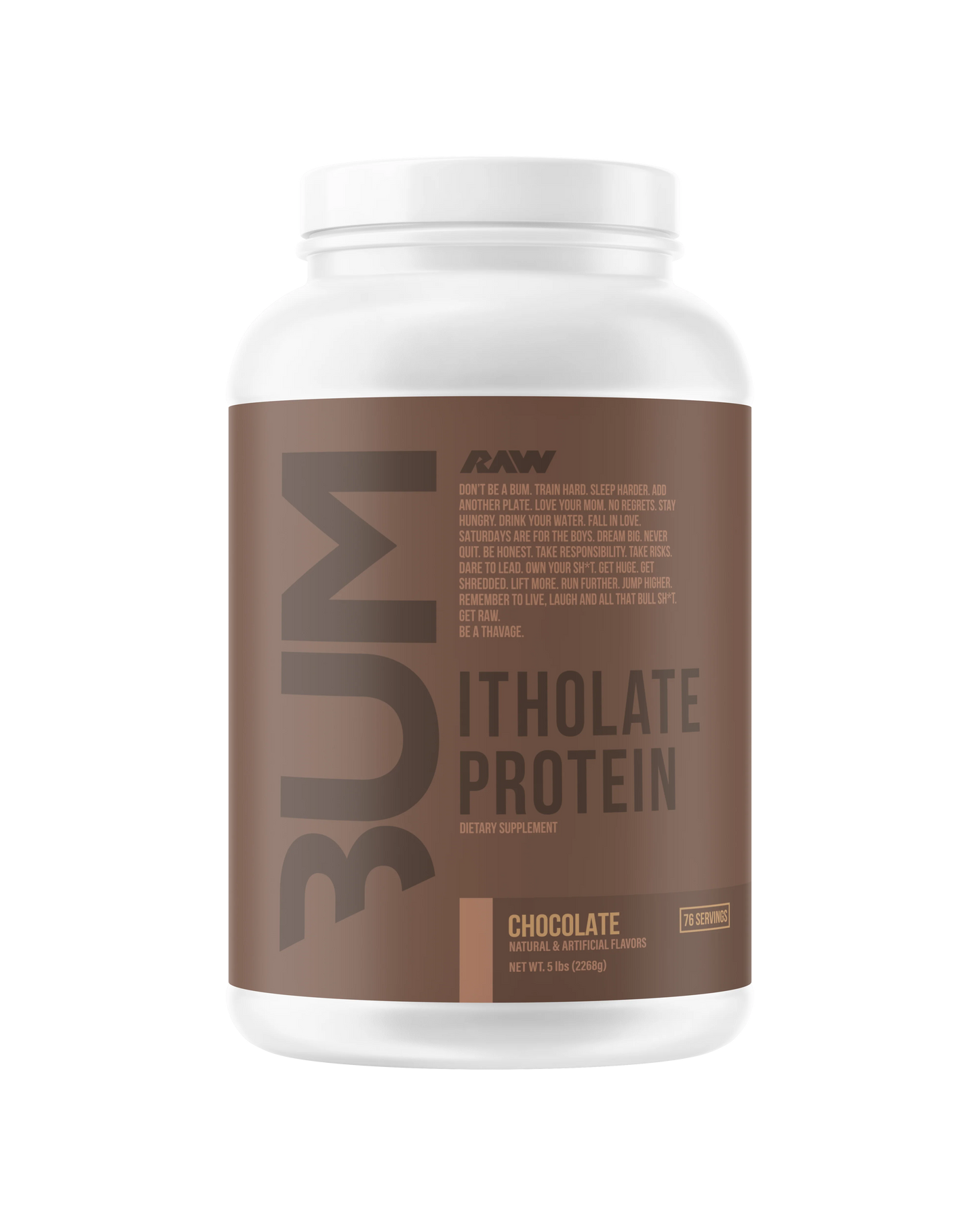 Raw - CBUM Proteína Itholate 5LBS