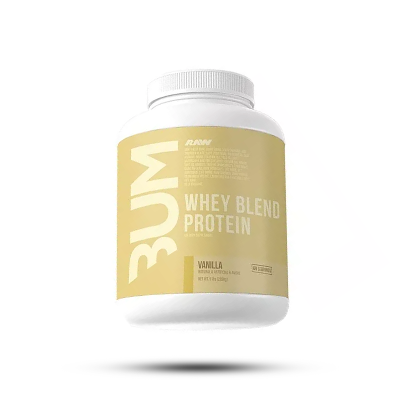 Raw- Cbum Whey Blend Protein 5Lbs 67Serv