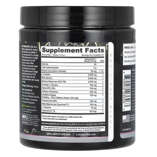 Nutritional Information for Pink Lemonade