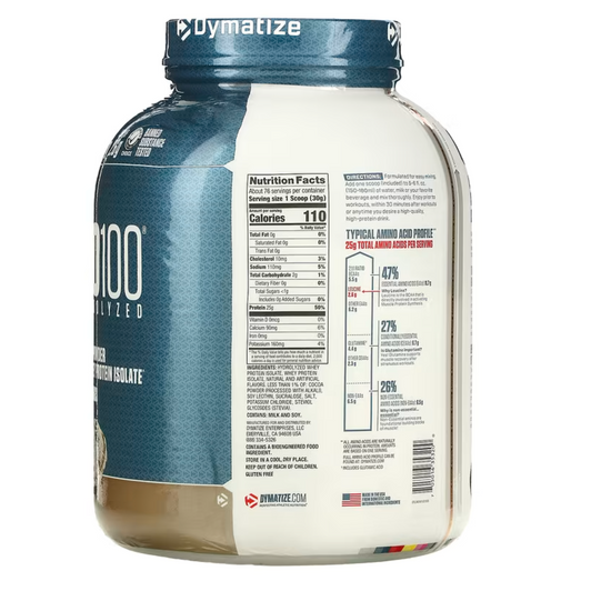 Nutritional Information for Cookies & Cream