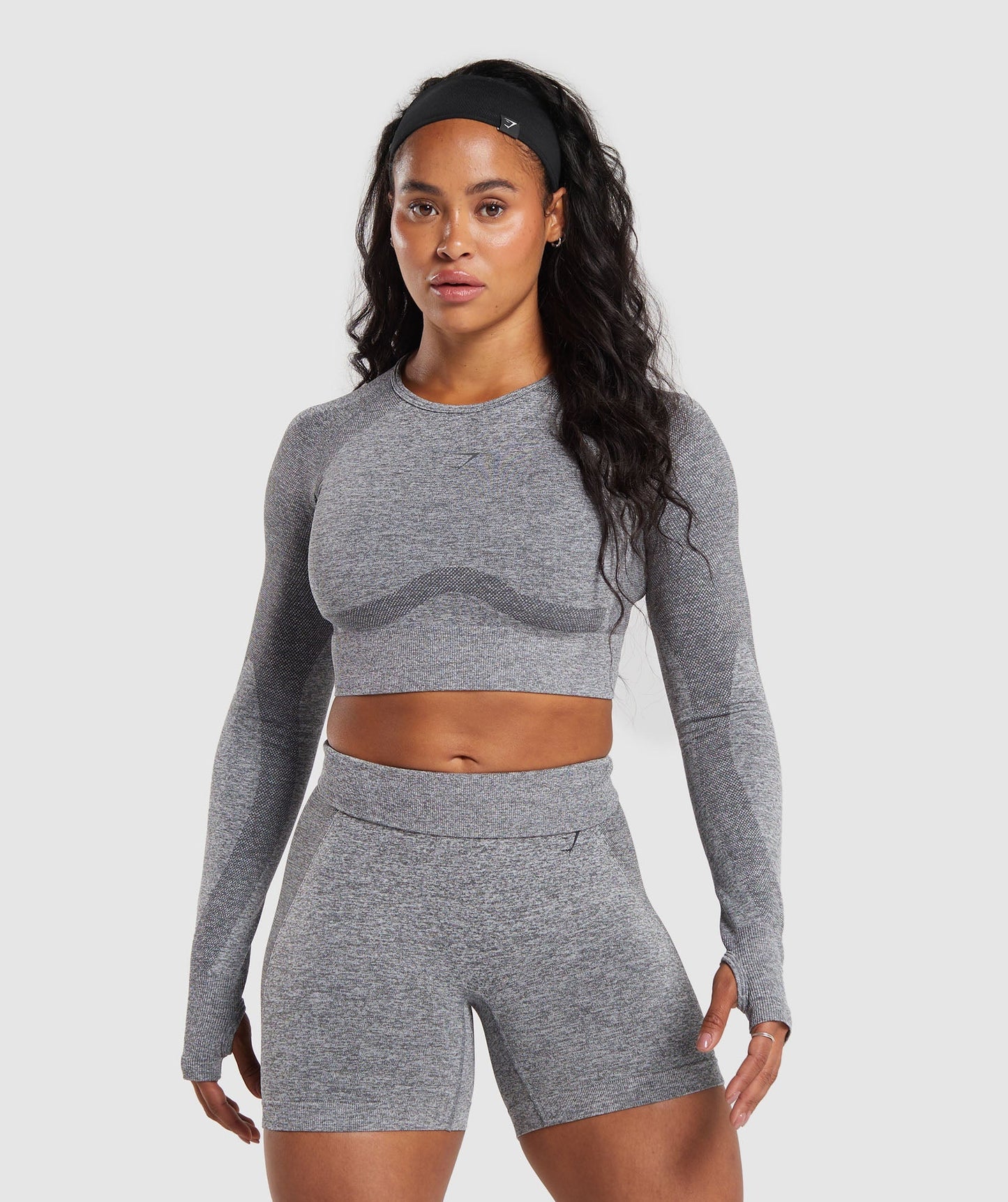 FLEX LONG SLEEVE CROP TOP