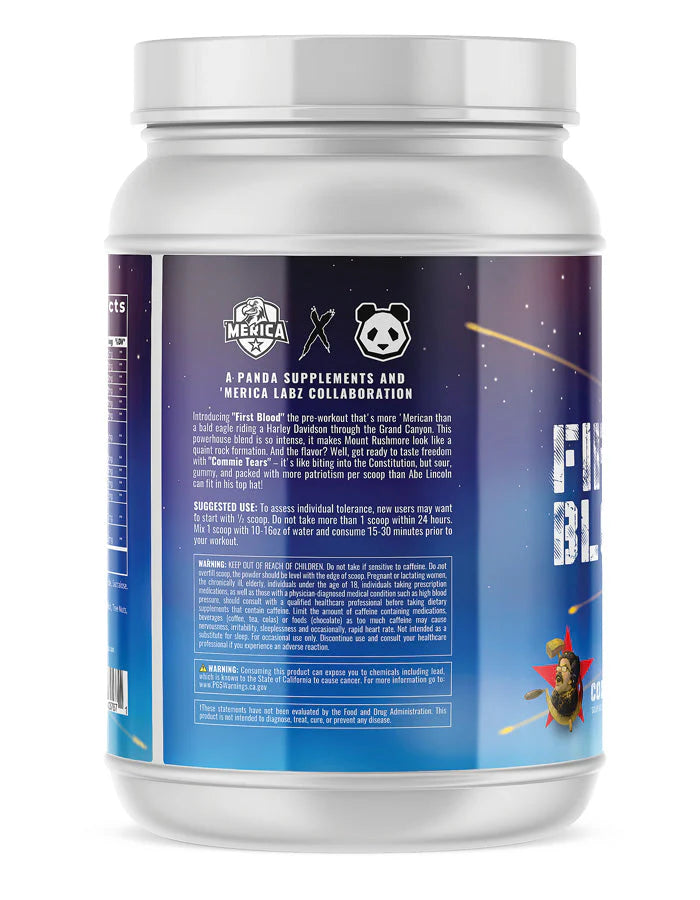 PANDA - First Blood - Panda Supplements & Merica Labz Collaboration