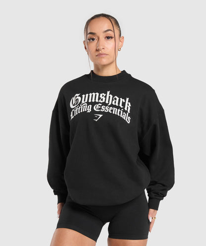 Lifting Essentials Oversized Sweatshirt