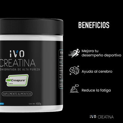 IVO - Creatina (CREAPURE®) Monohidratada 90 servicios