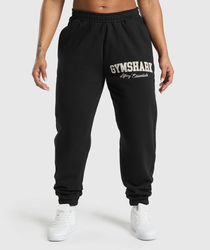 Lifting Essentials Graphic Brushed Oversized Joggers