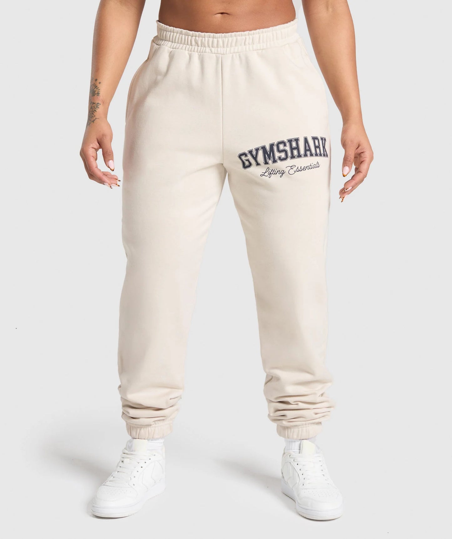 Lifting Essentials Graphic Brushed Oversized Joggers