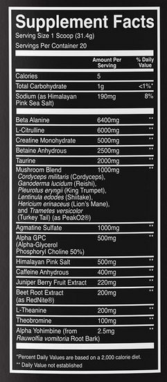Nutritional Information for Tamarindo