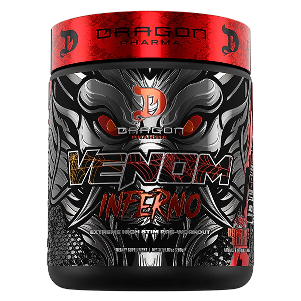 Dragon Pharma - Venom Inferno Pre-entreno 40/20 Servicios