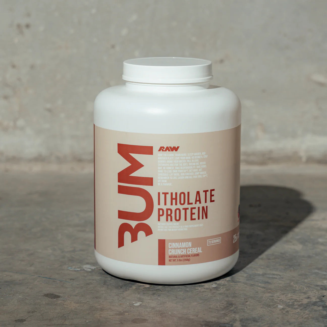 Raw - CBUM Proteína Itholate 5LBS