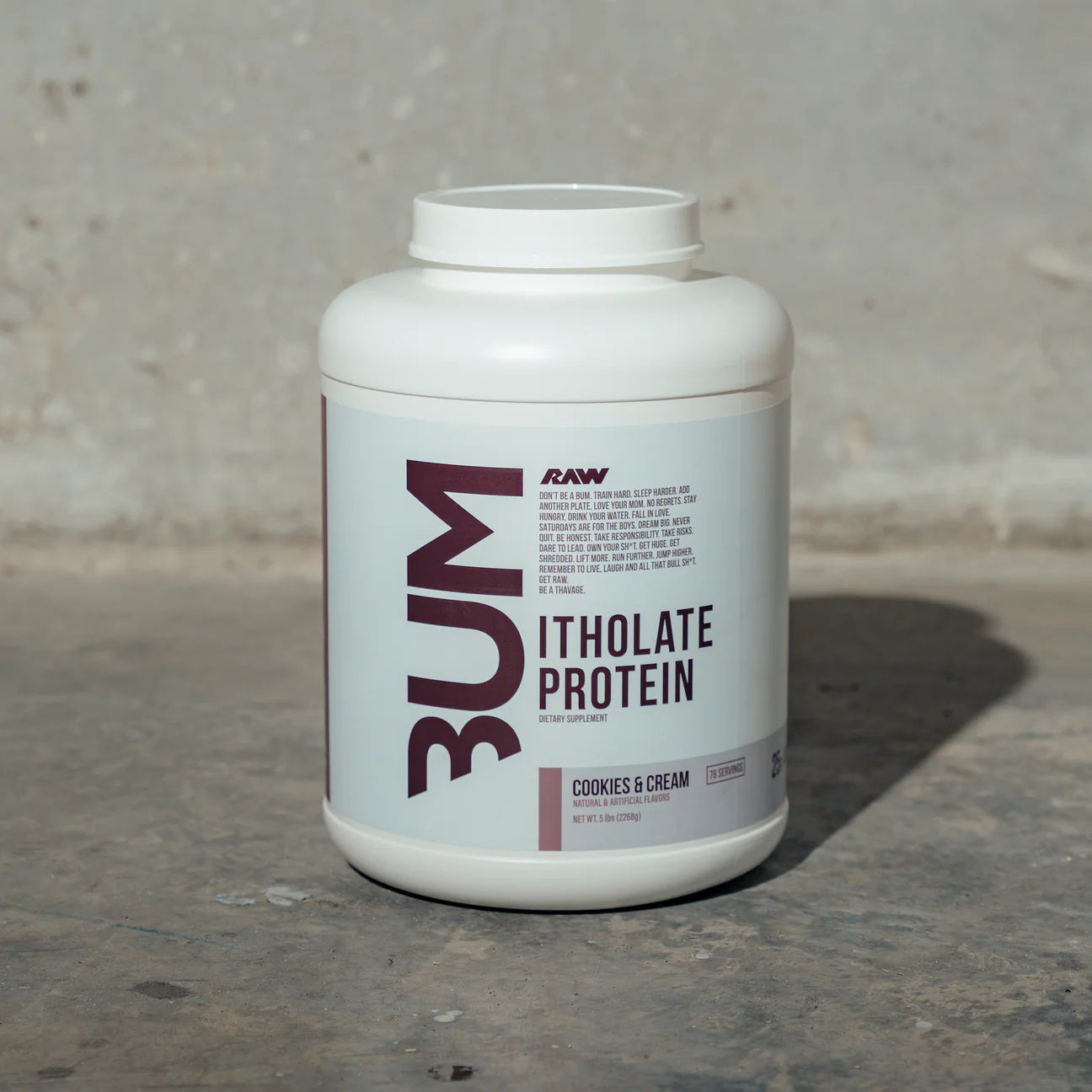 Raw - CBUM Proteína Itholate 5LBS