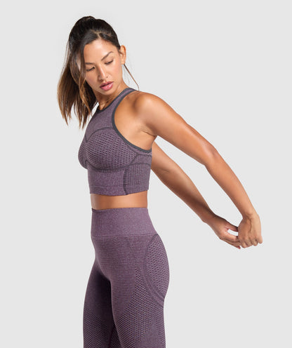 Sport Seamless Cropped Tank