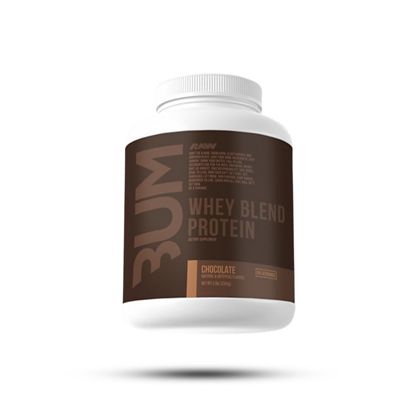 Raw- Cbum Whey Blend Protein 5Lbs 67Serv