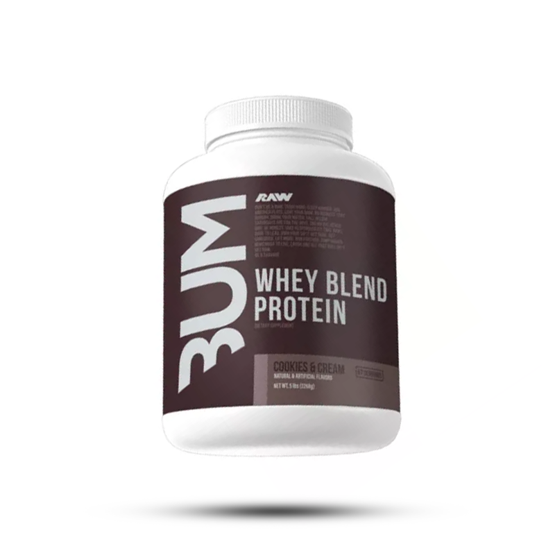 Raw- Cbum Whey Blend Protein 5Lbs 67Serv