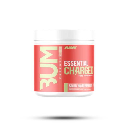 Raw - Cbum Essential Charged Pre-entreno 25 Servicios