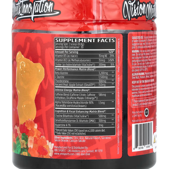 Nutritional Information for Gummy Bear